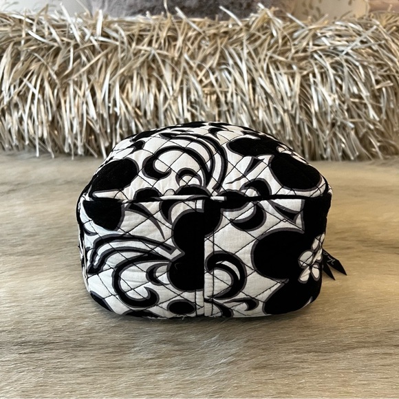 VERA BRADLEY Night & Day 2010 Zipper Insulated Lunch Bunch Bag Black White Y2K - Picture 7 of 14